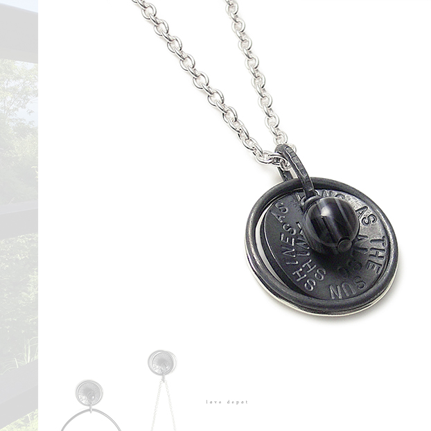 シルバーネックレス